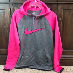 Nike hoodie, women’s L